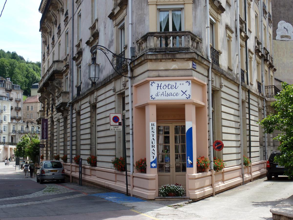 Hotel Restaurant D'Alsace Plombières-les-Bains Eksteriør billede